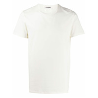 Jil Sander Camiseta slim com mangas curtas - Branco