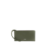 Jil Sander Carteira com estampa de logo - Verde