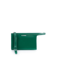 Jil Sander Porta-cartões Tootie de couro - Verde