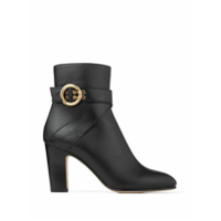 Jimmy Choo Ankle boot Blanka com salto 85mm - Preto