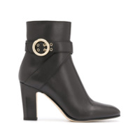 Jimmy Choo Ankle boot Blanka com salto 85mm - Preto