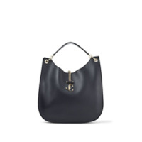 Jimmy Choo Bolsa com placa de logo Varenne - Preto