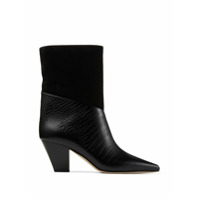 Jimmy Choo Bota Bear com salto alto 65mm - Preto