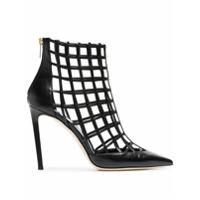 Jimmy Choo Bota 'Sheldon 100' de couro - Preto