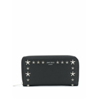 Jimmy Choo Carteira com tachas e estrelas - Preto