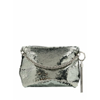 Jimmy Choo Clutch Callie de camurça - Verde
