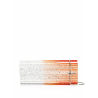 Jimmy Choo Clutch Sweetie com alça de corrente - Prateado