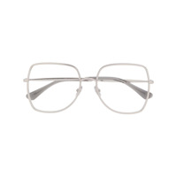 Jimmy Choo Eyewear Armação de óculos oversized - Prateado