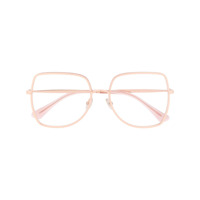 Jimmy Choo Eyewear Armação de óculos oversized - Rosa