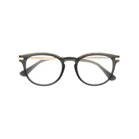 Jimmy Choo Eyewear Armação de óculos redonda - Preto