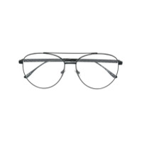 Jimmy Choo Eyewear aviator frame glasses - Preto