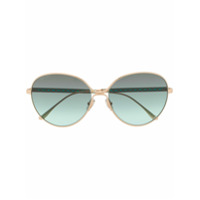 Jimmy Choo Eyewear Óculos de sol 'Neva' - Dourado