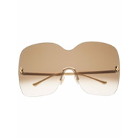 Jimmy Choo Eyewear Óculos de sol oversized Zelmas - Dourado