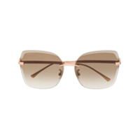 Jimmy Choo Eyewear Óculos de sol quadrado Corin - Dourado