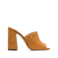 Jimmy Choo Mule Baia com salto 100mm - Neutro