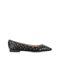 Jimmy Choo Sapatilha com tacha de estrela - Preto