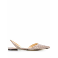 Jimmy Choo Sapatilha flat Thandi com fechamento no tornozelo - Neutro