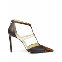 Jimmy Choo Sapato bico fino Saoni com salto 100mm - Preto