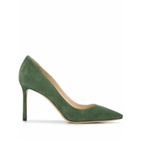Jimmy Choo Scarpin Romy com salto 85mm - Verde