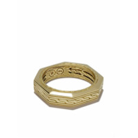 John Hardy MEN's Classic Chain 18K Gold 6mm Band Ring, Size 10 - Dourado