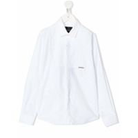 John Richmond Junior Camisa formal manga longa - Branco