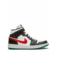 Jordan Tênis Air Jordan 1 Mid “Alternate Swooshes” - Branco