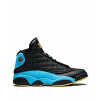 Jordan Tênis ' Air Jordan 13 Retro CP PE' de couro - Preto