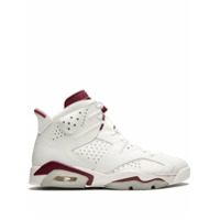 Jordan Tênis 'Air Jordan 6 Retro' de couro - Branco