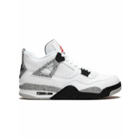 Jordan Tênis de couro 'Air Jordan 4 Retro OG' - Branco