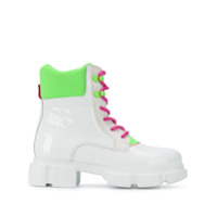 Joshua Sanders Bota Velar com cadarço - Branco