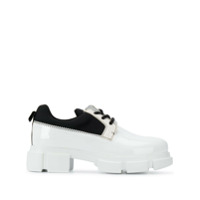 Joshua Sanders Mocassim Velar com cadarço - Branco