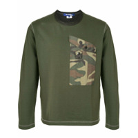 Junya Watanabe MAN Camiseta com bolso camuflado - Verde