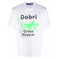 Junya Watanabe MAN Camiseta com estampa Grasshopper - Branco