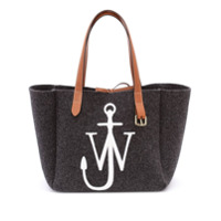 JW Anderson Bolsa tote Belt - DARK GREY MELANGE