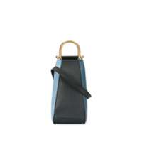 JW Anderson Bolsa transversal Wedge pequena - Azul