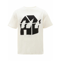 JW Anderson Camiseta x DW com estampa gráfica - Branco
