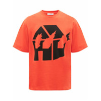 JW Anderson Camiseta x DW com estampa gráfica - Vermelho