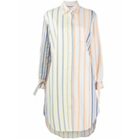 JW Anderson Chemise com listras e botões - Azul