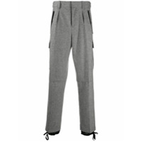 JW Anderson DOUBLE HEM CARGO TROUSERS - Cinza