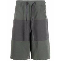 JW Anderson Short rugby com recortes - Cinza