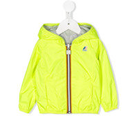 K Way Kids Jaqueta impermeável dupla face - Verde
