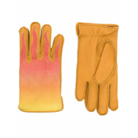 Kagawa Gloves Par de luvas com efeito degradê - YELLOW