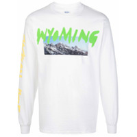 Kanye West Camiseta mangas longas Wyoming - Branco