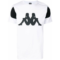 Kappa Kontroll Camiseta com estampa de logo - Branco
