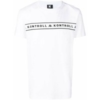 Kappa Kontroll Camiseta com estampa de logo - Branco