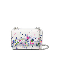 Karl Lagerfeld Bolsa tiracolo K/Signature pequena - Branco