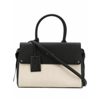 Karl Lagerfeld Bolsa toe K/Ikon média de canvas - Preto