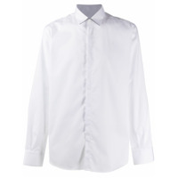 Karl Lagerfeld Camisa slim com colarinho - Branco