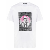 Karl Lagerfeld Camiseta Endless com estampa - Branco