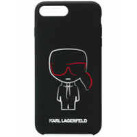 Karl Lagerfeld Capa para iPhone Karl Ikonik Outline - Preto